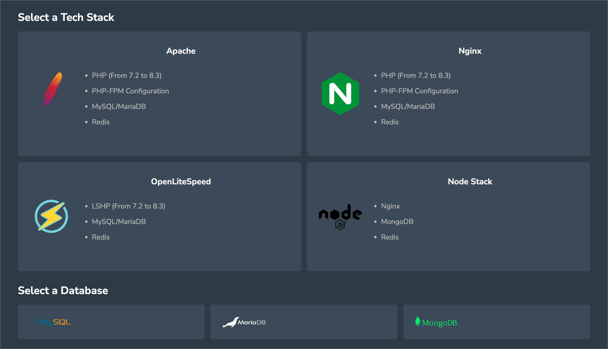 ServerKade Server management tech Stacks